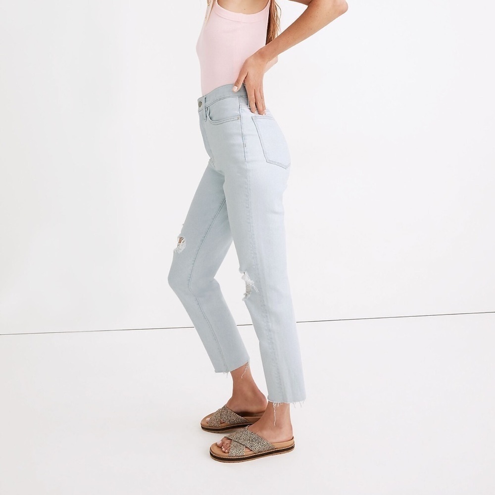 Madewell The Mom Jean Harman Wash - 24 - Picture 3 of 9